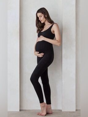 Bumpsuit - Women’s Black Maternity Jumpsuit